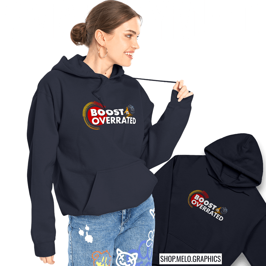 Carball Boost is Overrated - Basic Hoodie | #MadeByMELO product image (5)