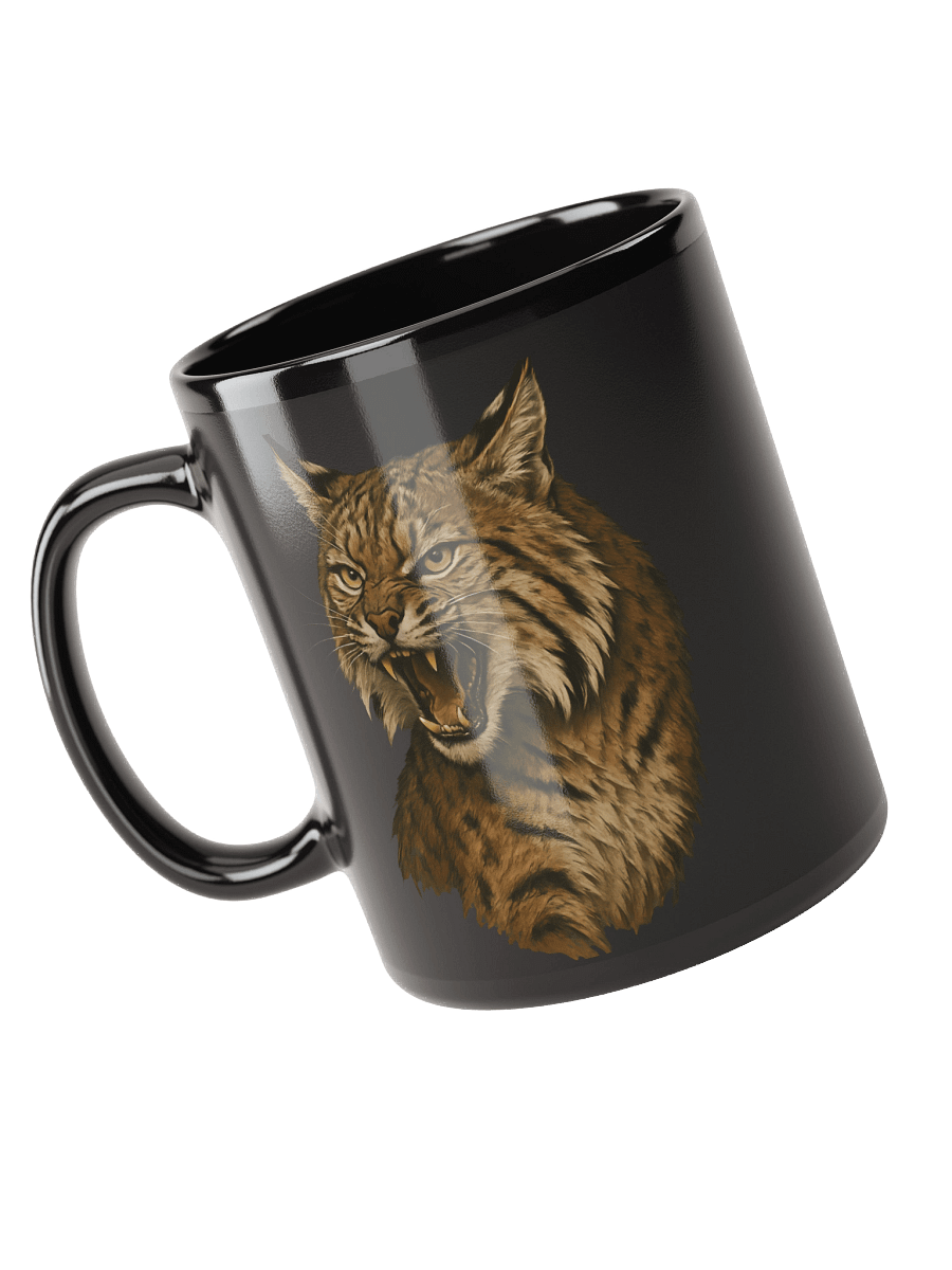 Coffee Mug Roaring Lynx Wildlife product image (6)