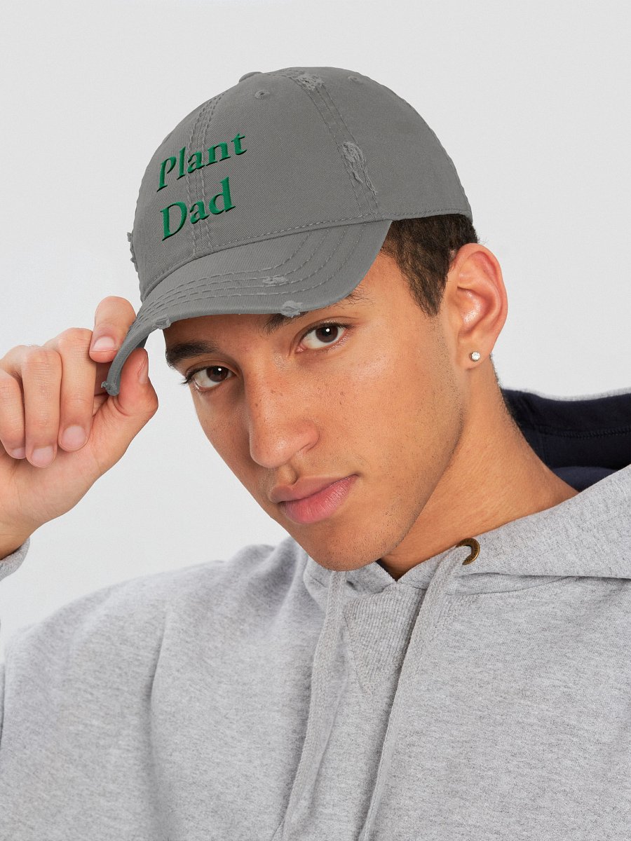 Plant Dad Distressed Dad Hat product image (19)