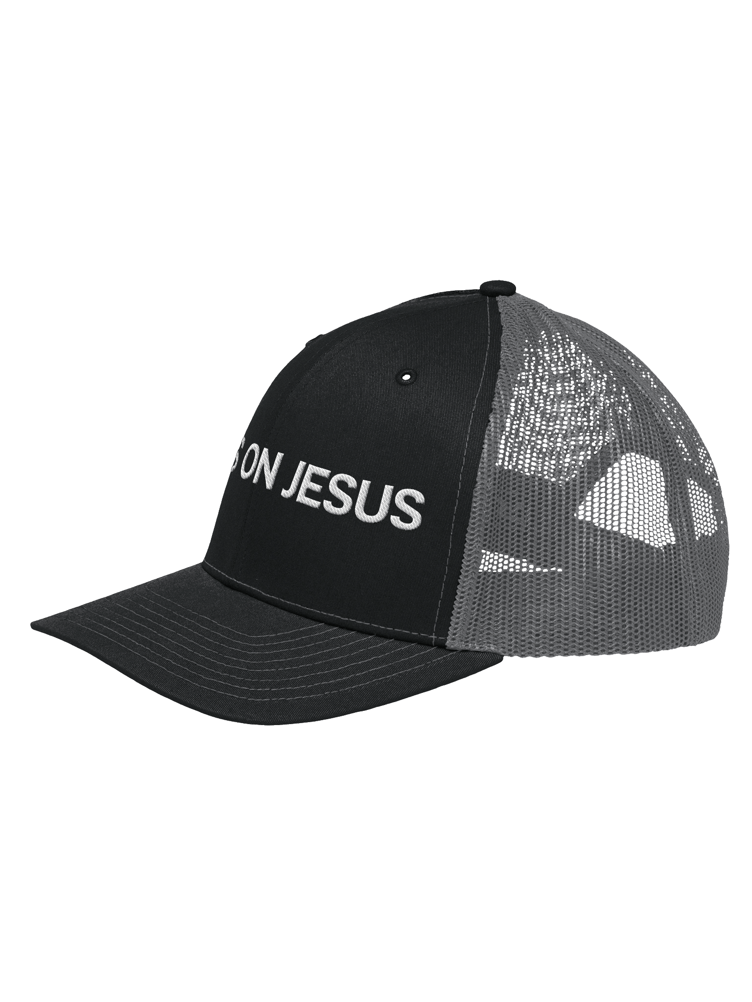 Eyes on Jesus Trucker hat product image (2)