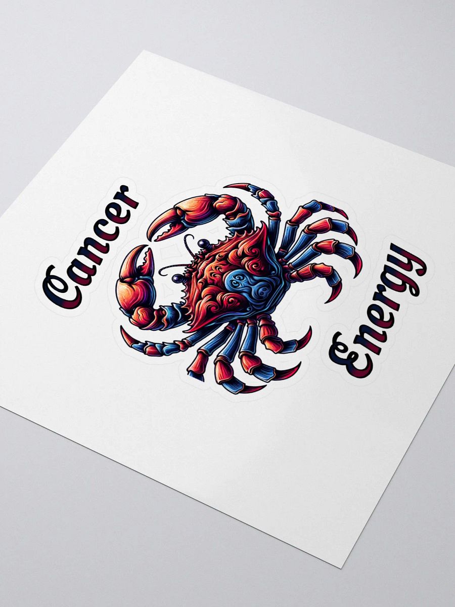 Zodiac Sign Cancer Energy Sticker product image (3)