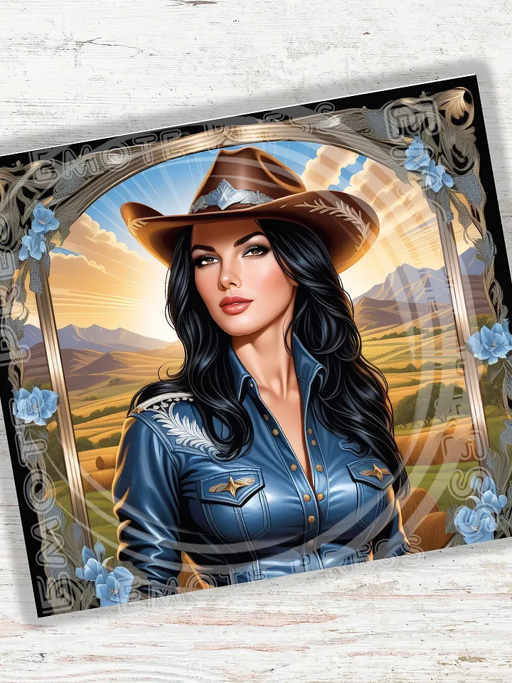 Beautiful Cowgirl 20 oz Stainless Steel Tumbler - V4 product image (2)