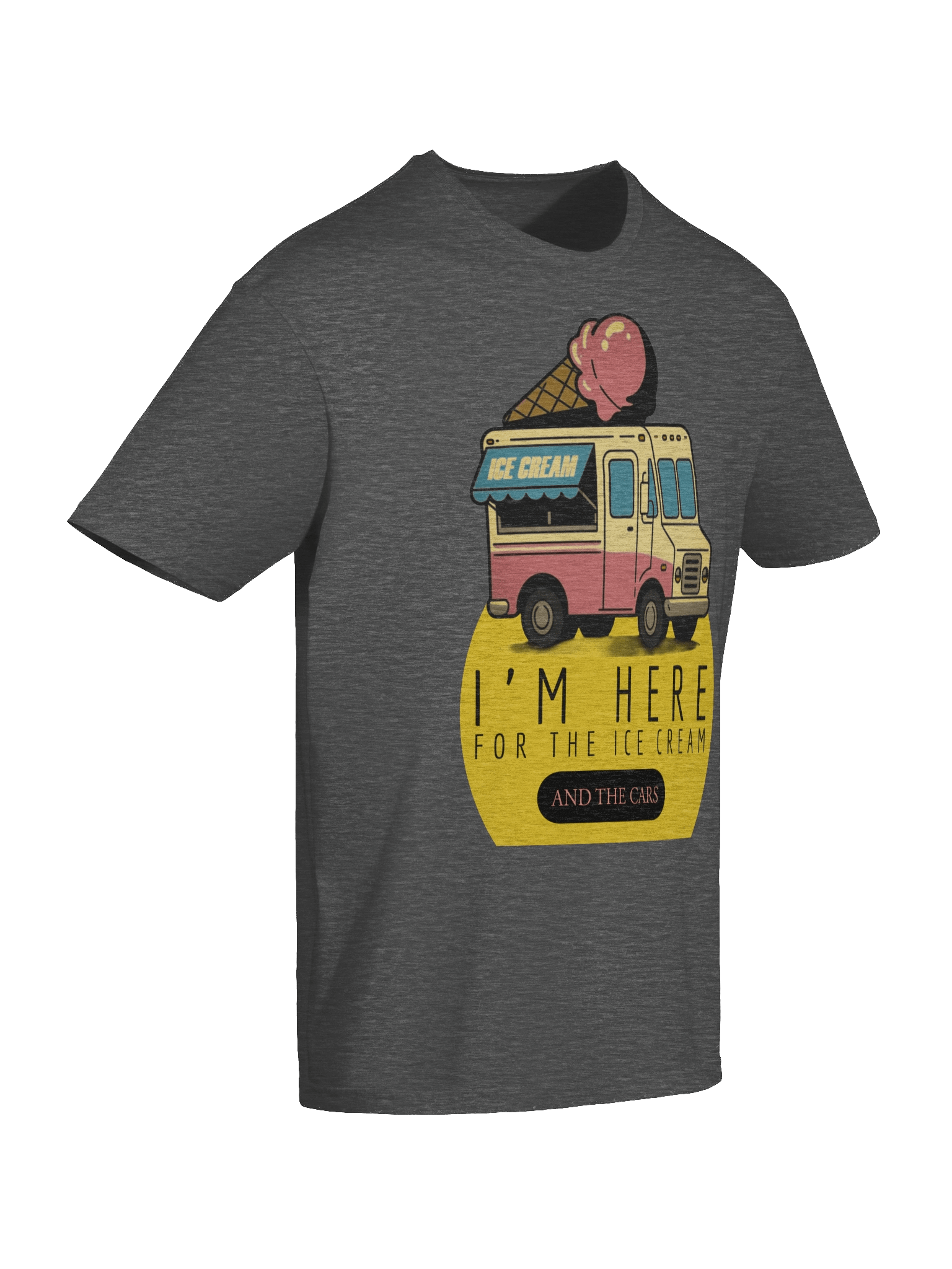I'm Here for the Ice Cream T-Shirt (unisex) product image (10)