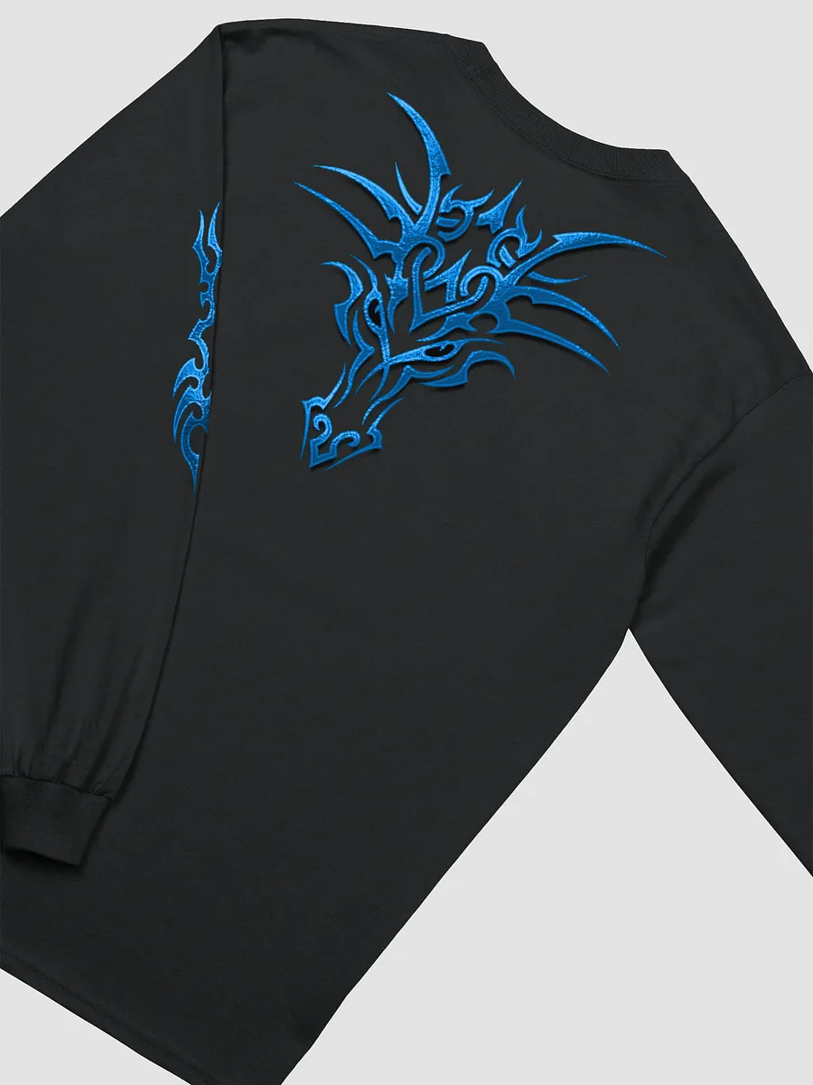 Blue Tribal Dragon Longsleeve product image (4)