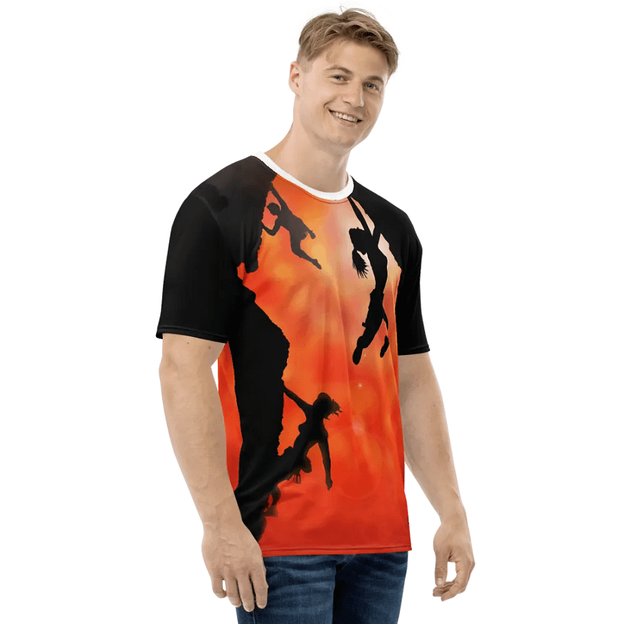 rock climbing in the sun t shirt product image (4)
