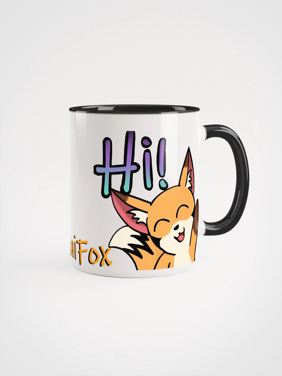 Hi! Ceramic Mug with Color Inside product image (1)