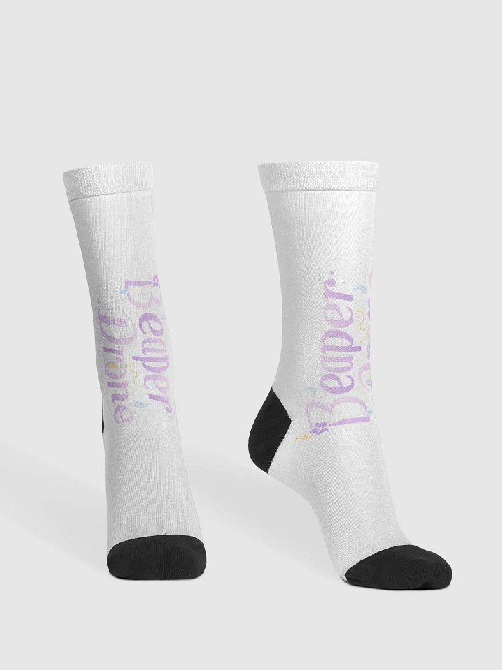 BeaperDrone Crew Socks product image (2)