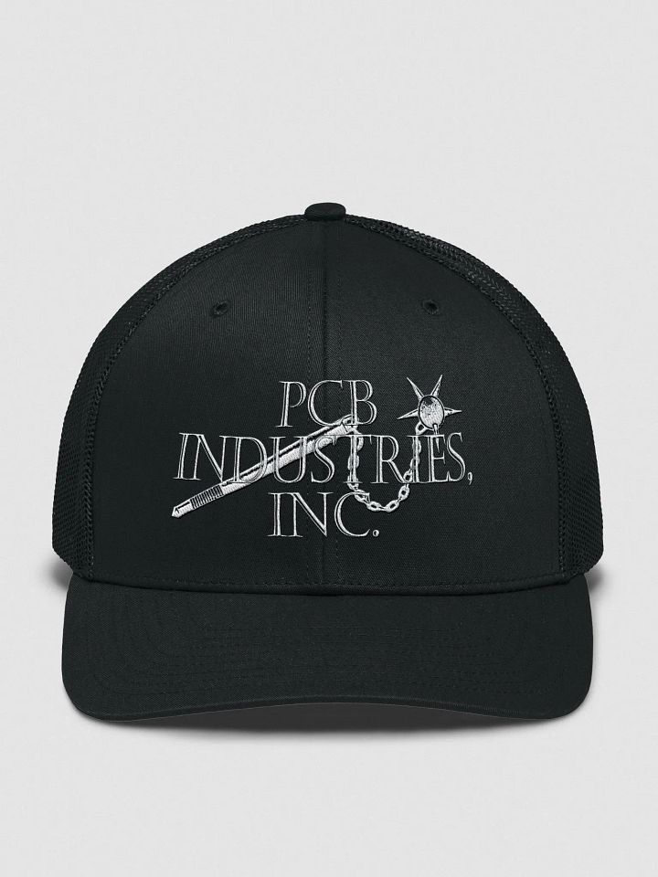 'pcb industries, inc' flail logo trucker hat product image (4)