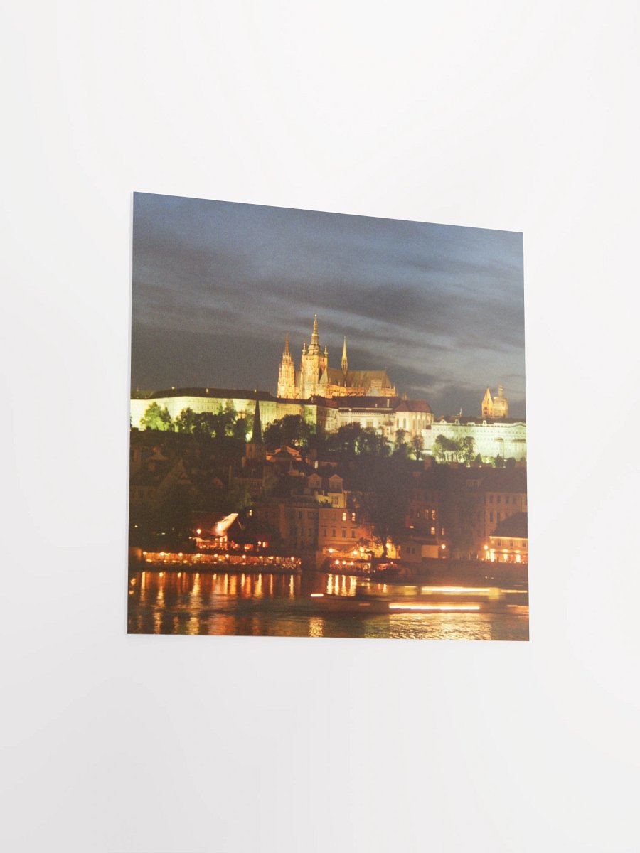 Prague - Prague Castle & Vltava River - print/poster product image (6)