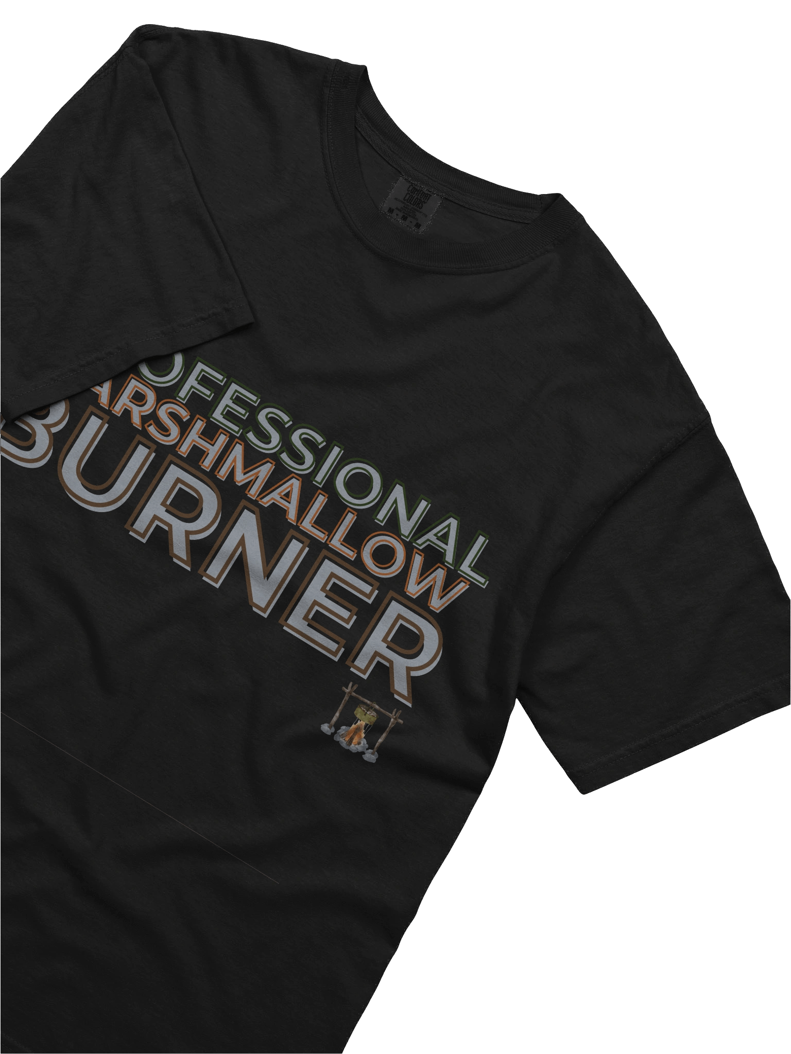 PROFESSIONAL MARSHMALLOW BURNER.” – FUNNY CAMPING TEE FOR S’MORES LOVERS product image (31)