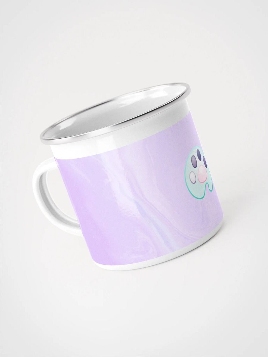 Squibble Design Paw Logo Enamel Mug product image (4)
