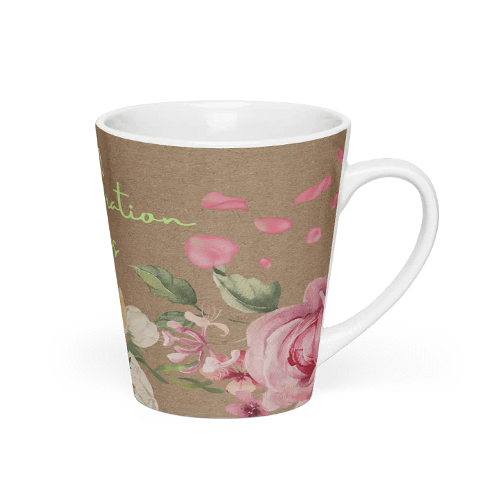 Mom's Floral Inspiration Latte Mug mothersday gift for moms daughter wife friend product image (2)