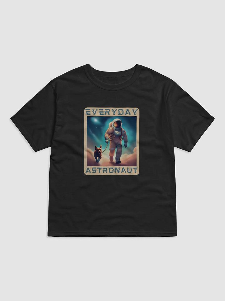 Everyday Astronaut Walking the Dog Relaxed T-shirt product image (3)