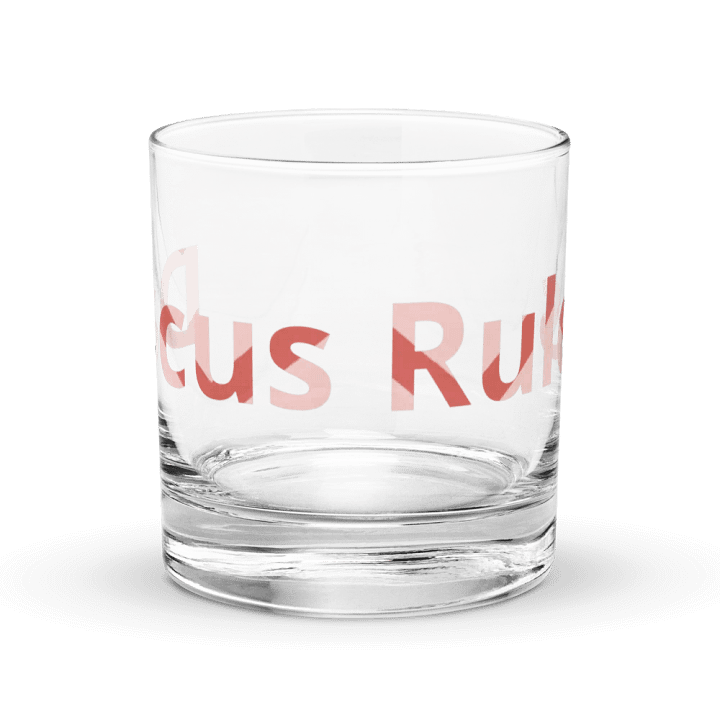 NEW!! Lucky drinking glass product image (1)