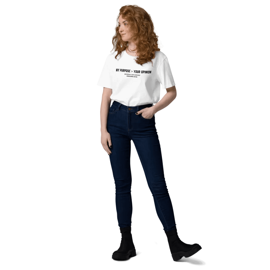 My purpose your opinion unisex tee product image (10)