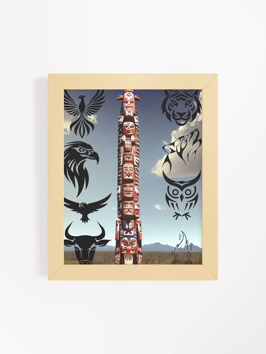 Totem Tales: Framed Matte Poster product image (25)