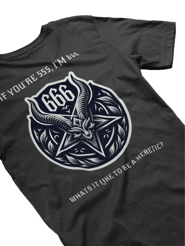 Elder Emos 666 Heretic T-shirt product image (2)