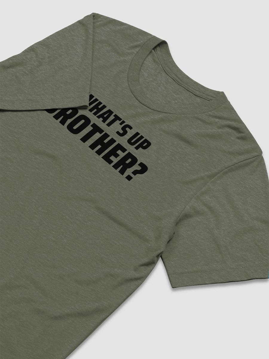 WHAT'S UP BROTHER? Slim Triblend Tee product image (3)