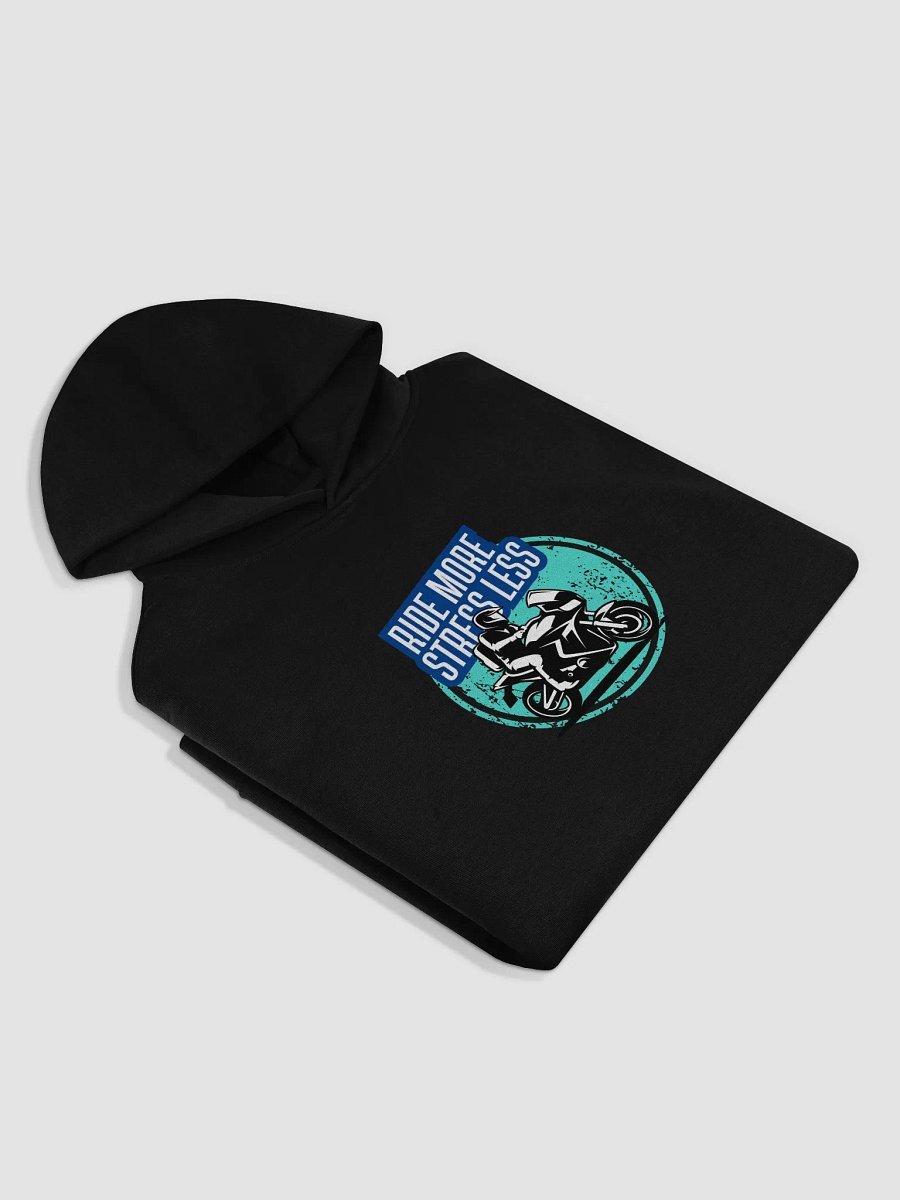 RIDE MORE STRESS LESS Unisex Premium Hoodie product image (11)