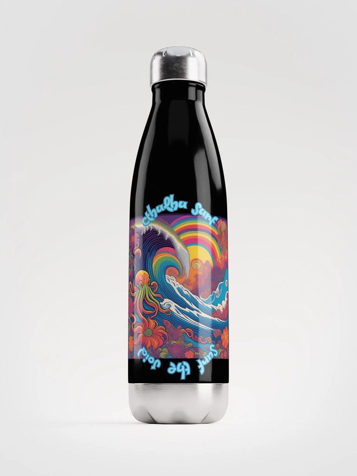 Stainless Steel 17oz Water bottle - choose Black or White 03a product image (1)