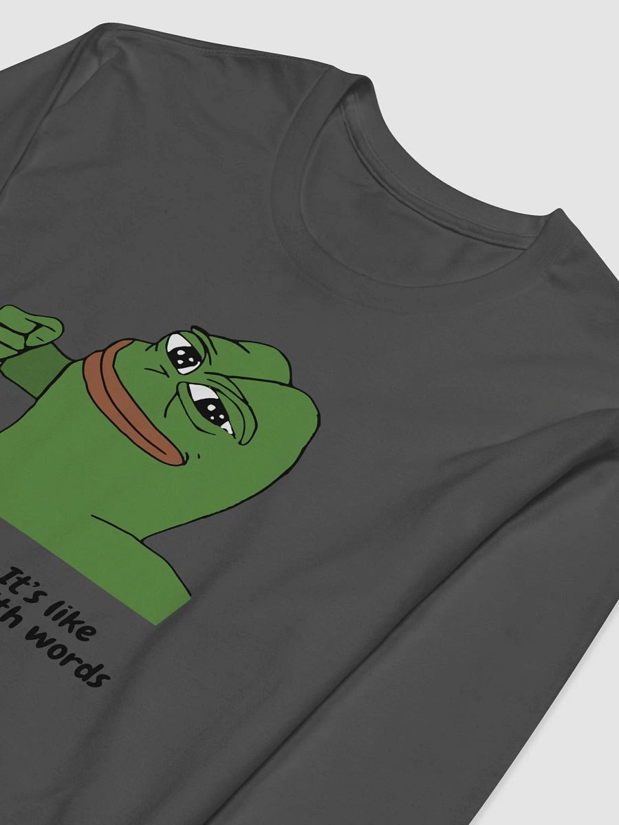 Meme Pepe The Frog Long Sleeve Tee product image (6)