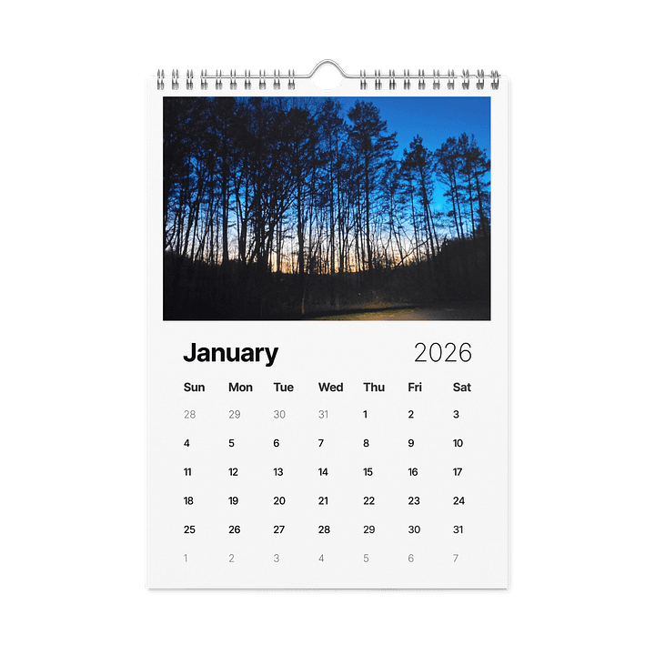 Canopy of Time: 2026 Wall Calendar product image (1)