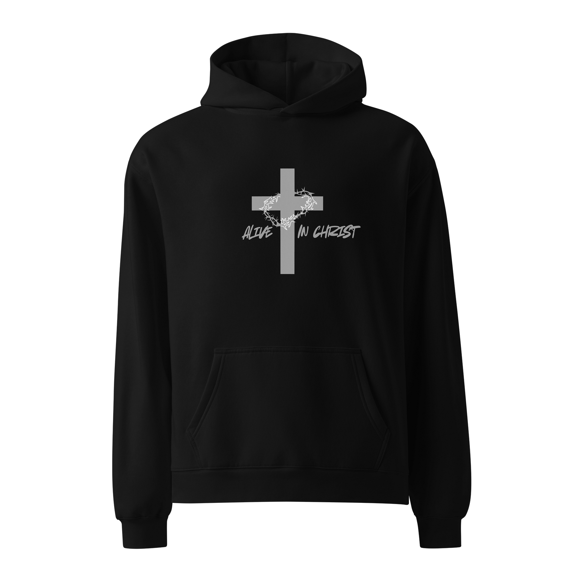 Alive in Christ AS Colour Unisex Premium Oversized Hoodie product image (1)
