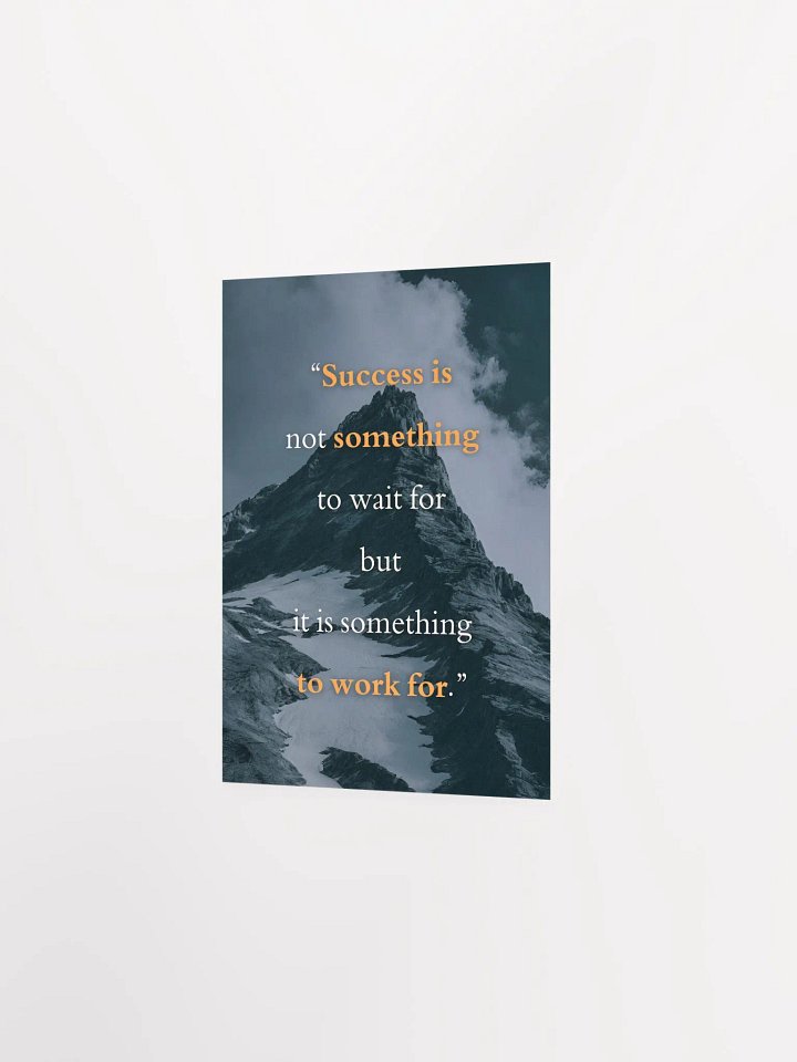 Motivational Wall Art Success Poster_1 product image (2)