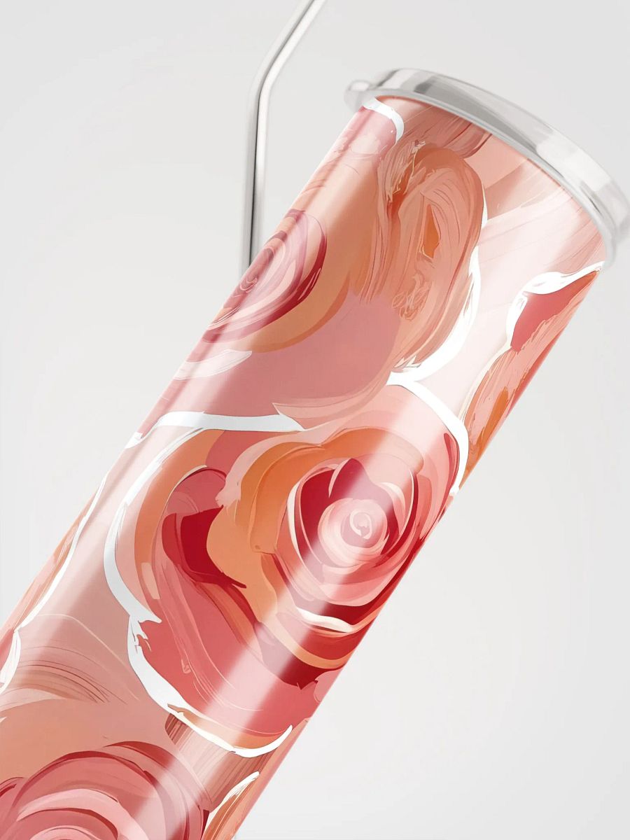 Rose Swirl Stainless Steel Tumbler product image (4)