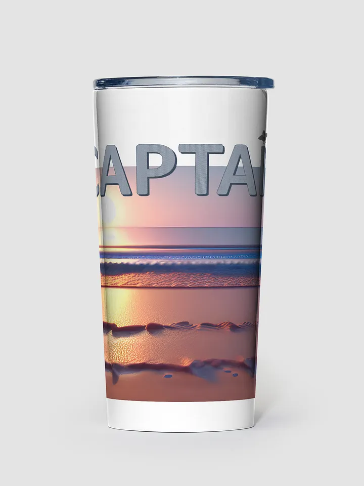 Captain's Serenity Stainless Steel Tumbler product image (1)
