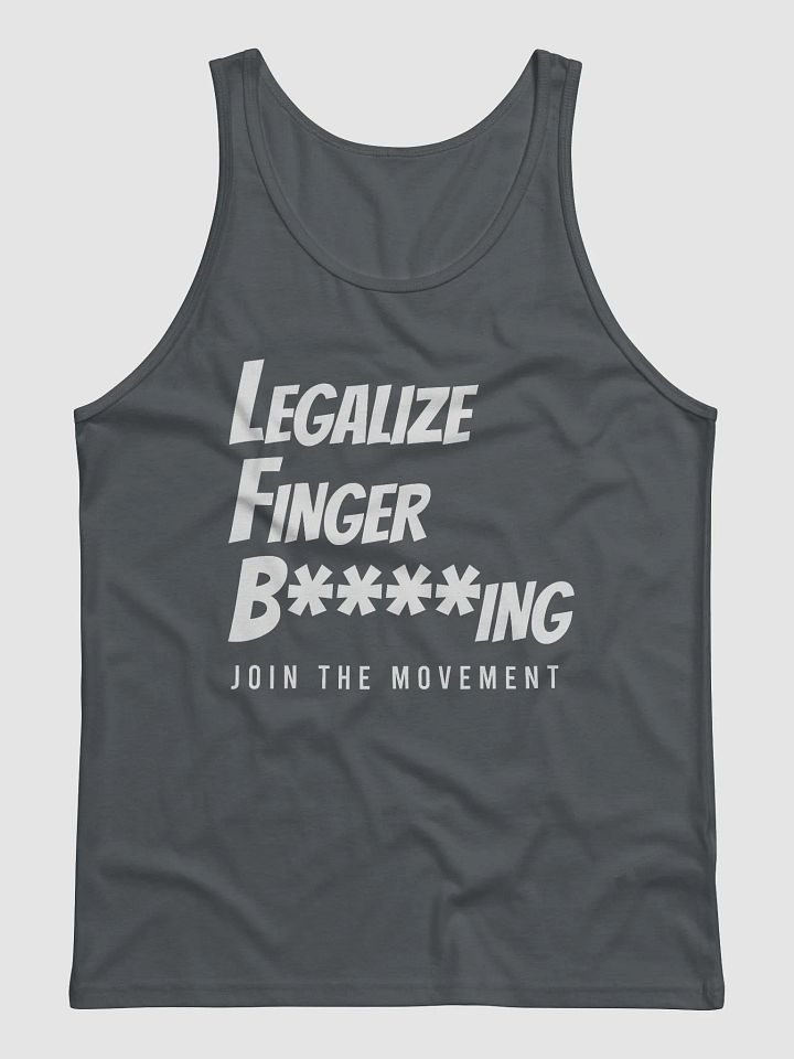 Legalize Finger B****ing Tank Top product image (5)