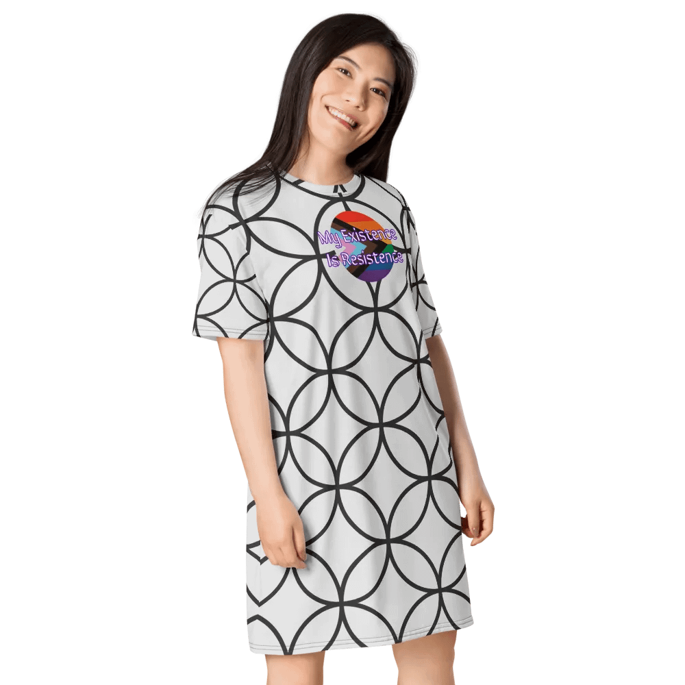 Resistors, My Existence is Resistance, Tee Dress product image (4)