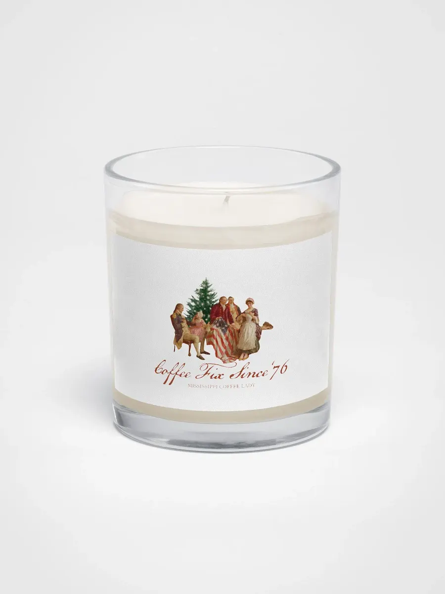 Christmas Coffee Fix Since 76 Candle product image (1)