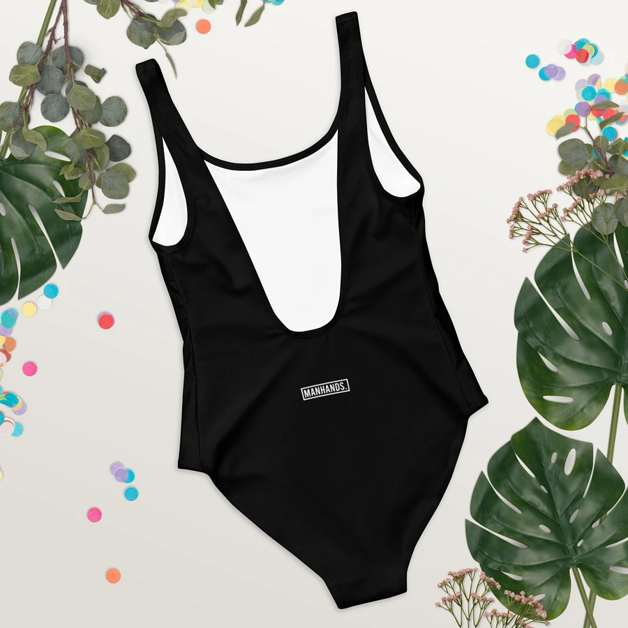 One-Piece Swimsuit by MANHANDS. (Black) product image (7)