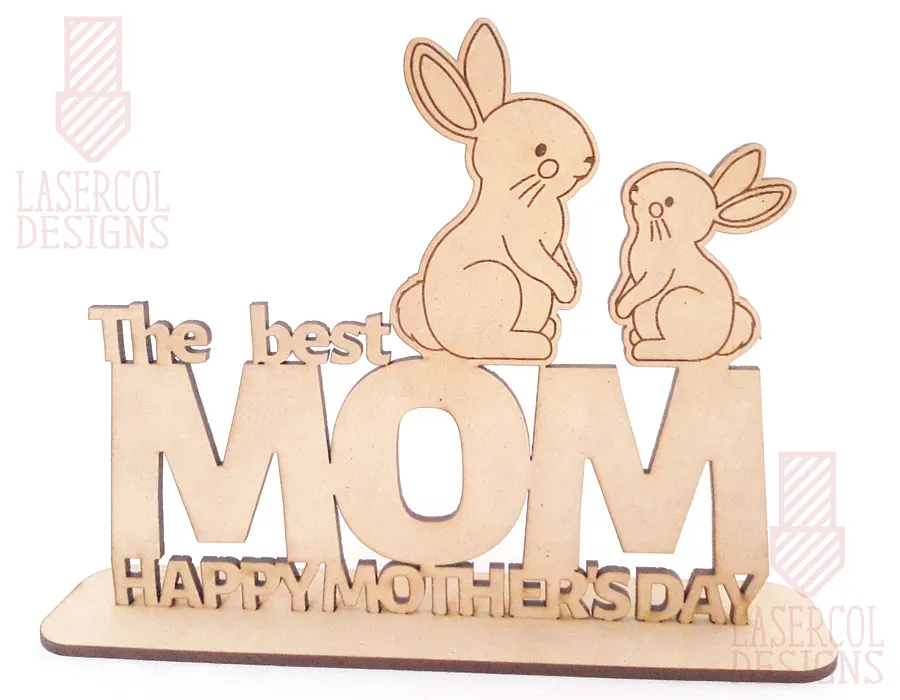 Mother's Day Gift Plaque (Three Sizes) Set 4 - Laser Cut Files product image (7)
