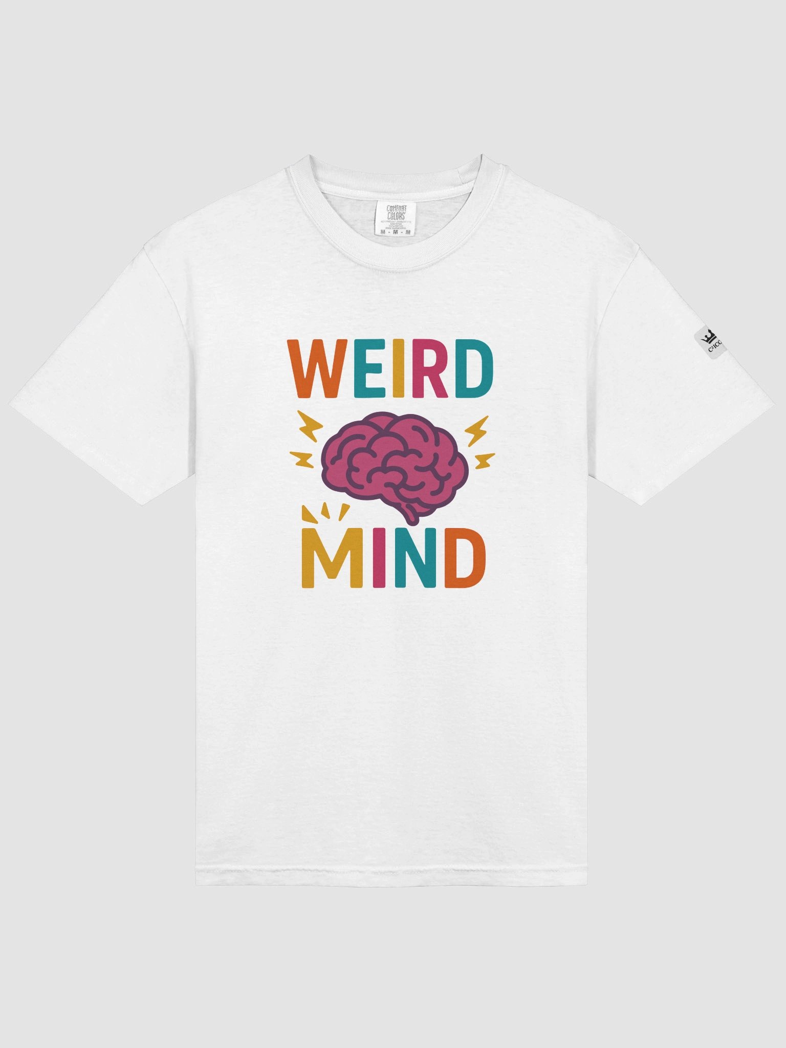 Weird Mind Graphic T-Shirt product image (3)