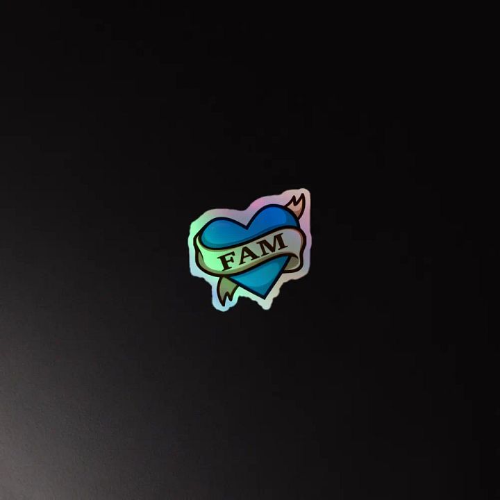 Ris Fam Holo-Sticker product image (3)