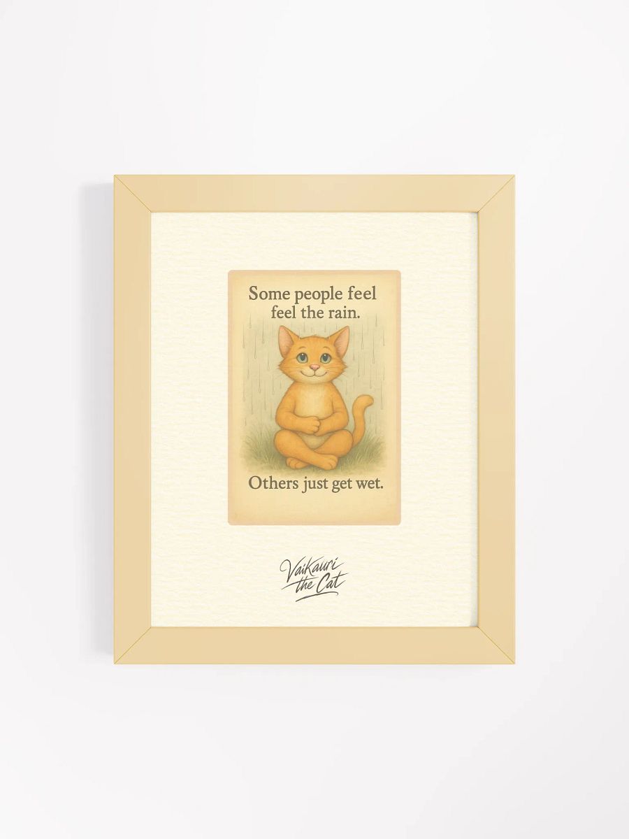 Vaikauri the Cat Wisdom Artprint product image (8)
