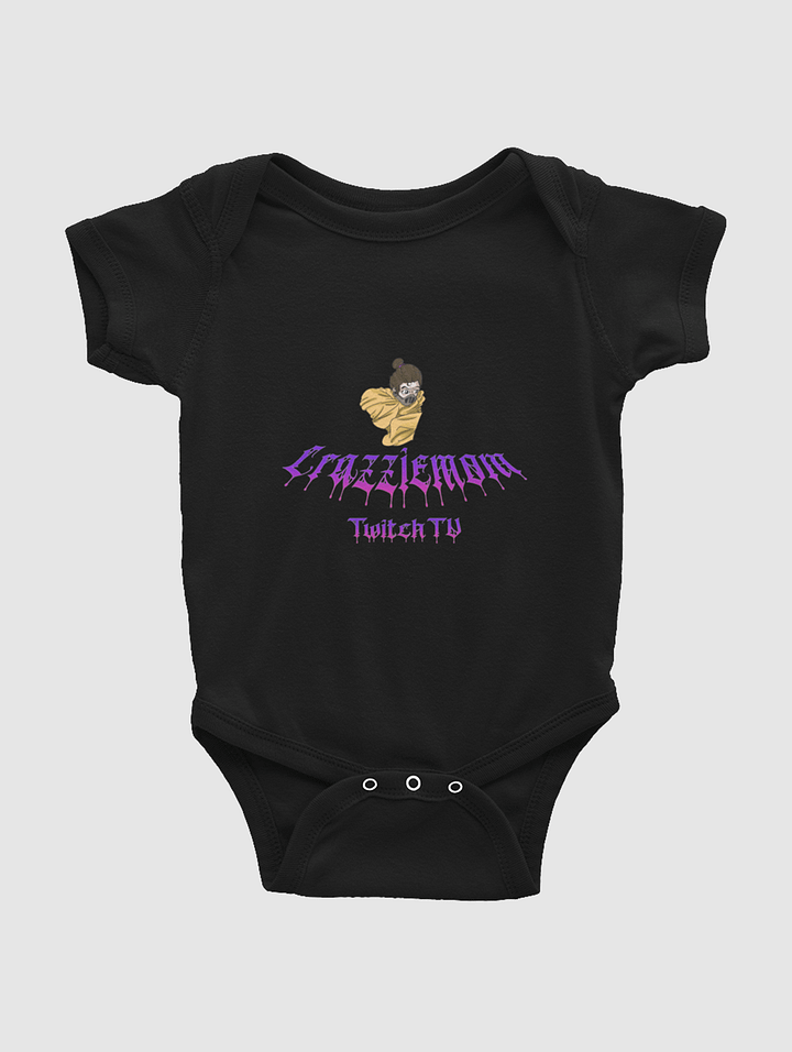 Crazzie Train Infant Bodysuit product image (1)