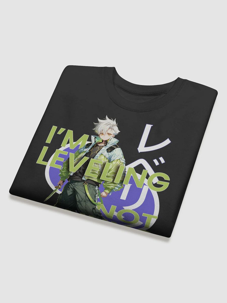 I'm Leveling not failing male character anime style Sweatshirt product image (4)