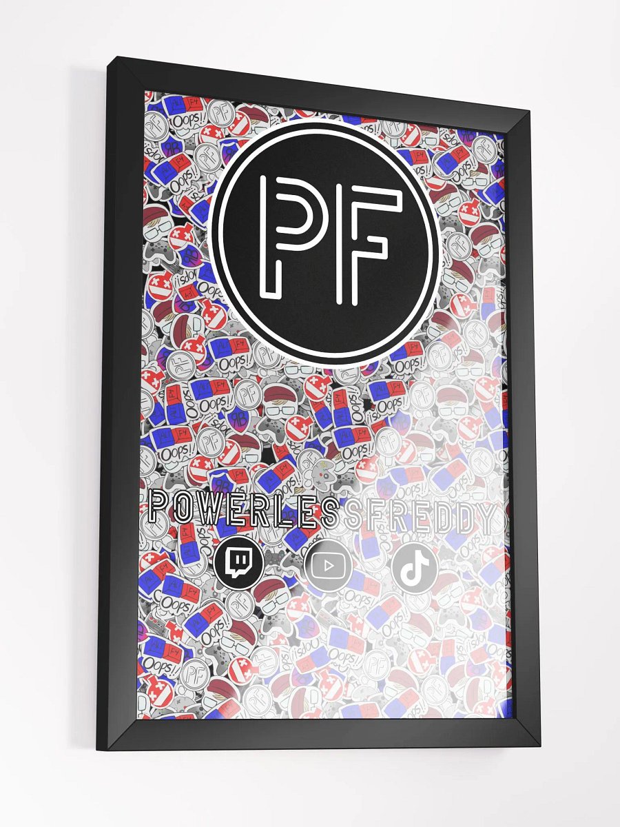 Sticker-Bomb Framed Poster product image (3)