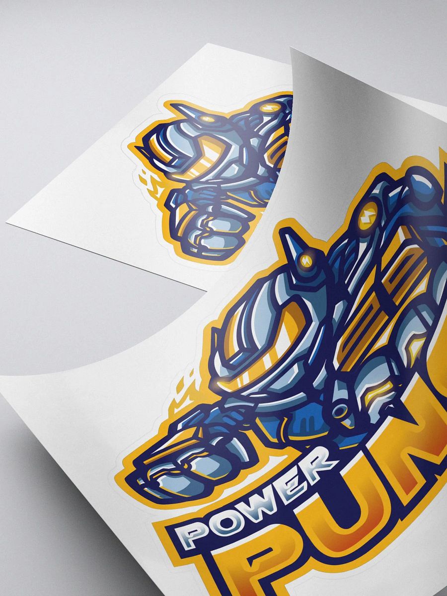 PunchBot W/ Logo Sticker product image (4)