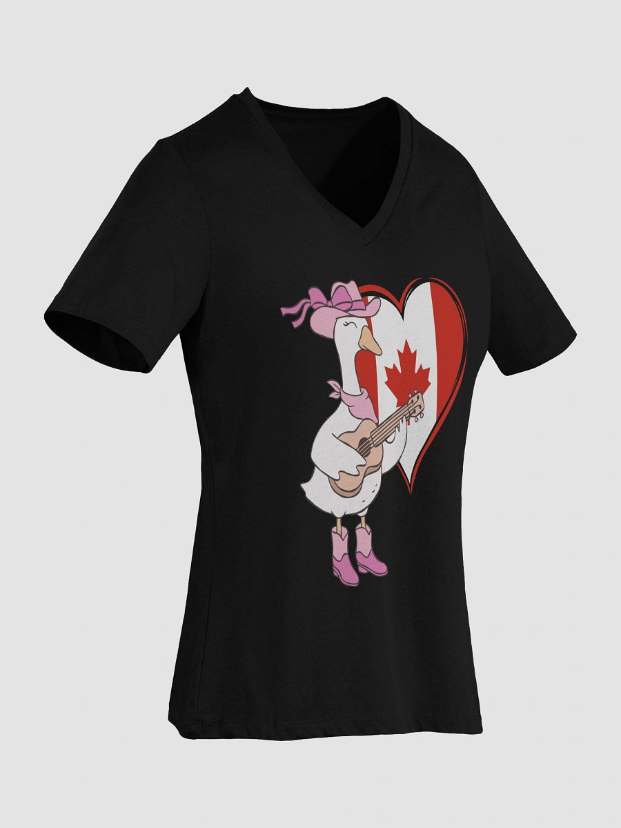 Honky-Tonk Goose Women's V-Neck Tee product image (3)