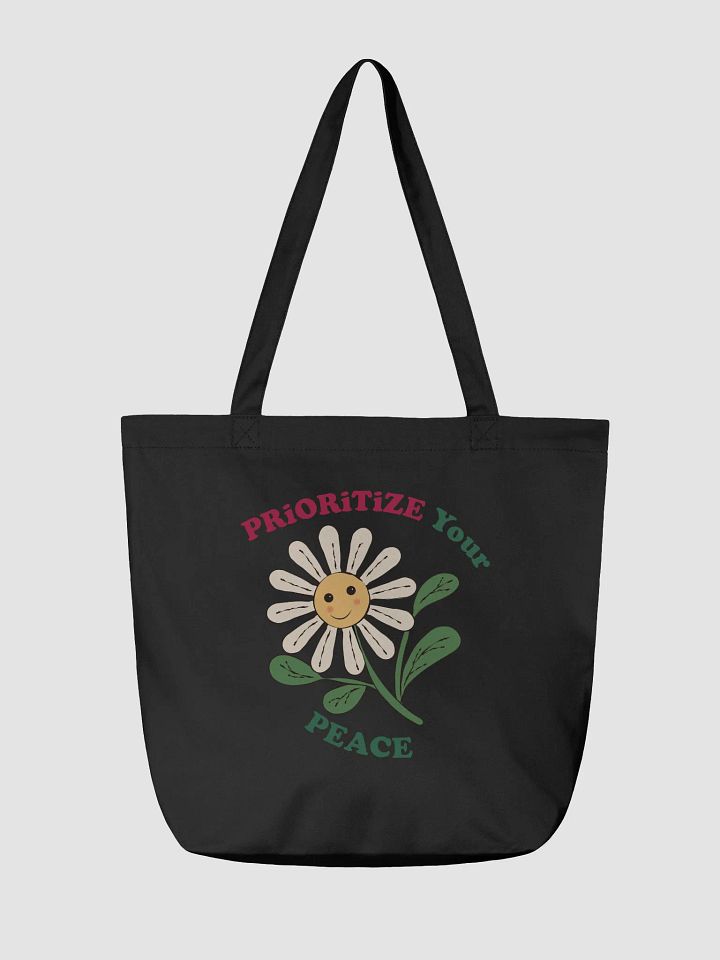 Prioritize Your Peace Eco Tote product image (4)