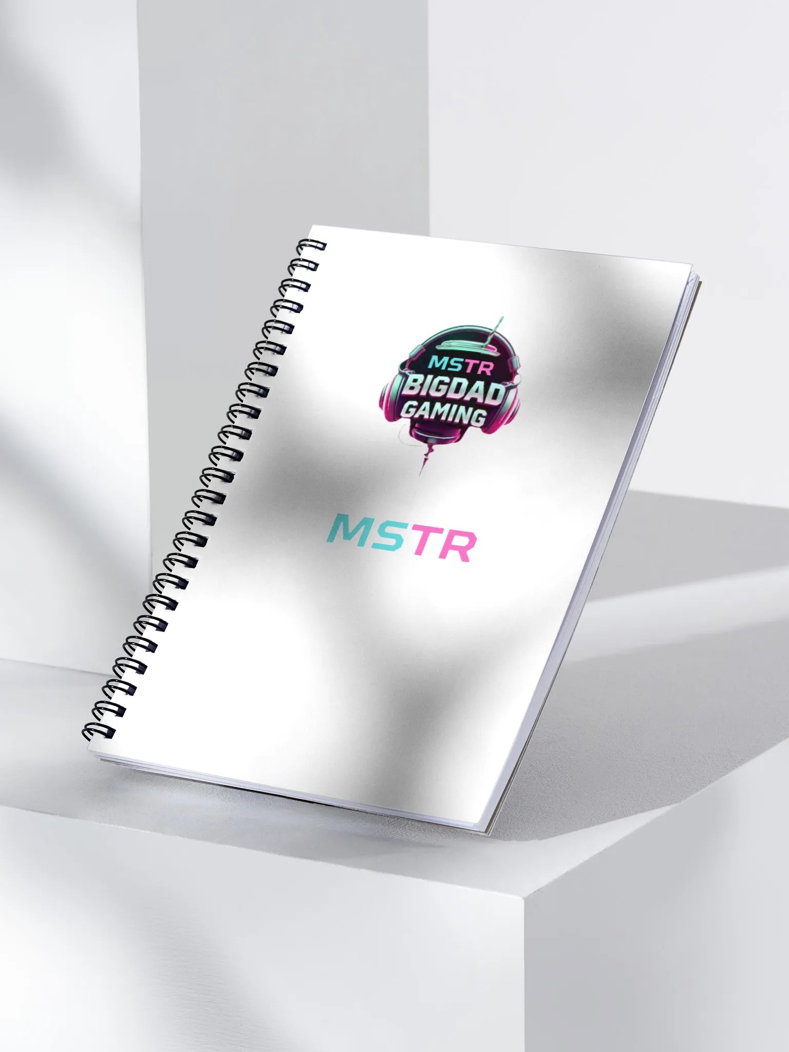 Bigdad Spiral Notebook White product image (3)