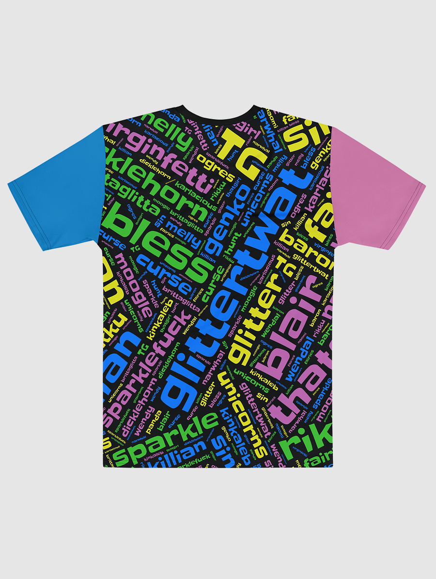 Glitterary Color Block T-Shirt product image (3)