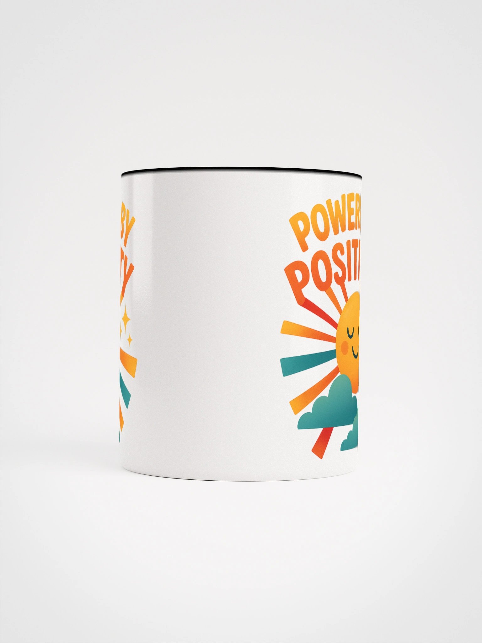 Powered by Positivity – Radiant Smiling Sun Mug product image (58)