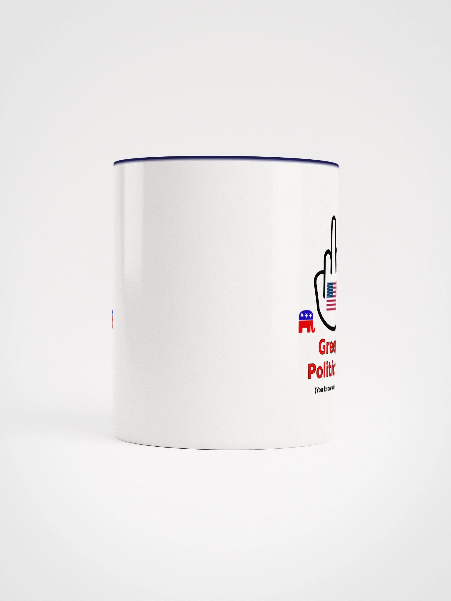 Two-tone Ceramic Mug-MisterFinger-Greedy-B product image (69)