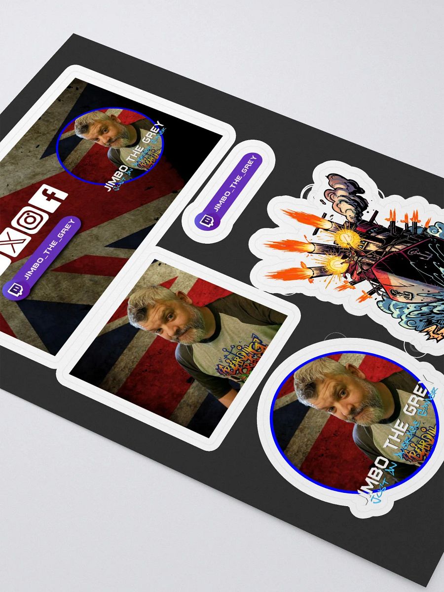 Jimbo Sticker Sheet product image (3)
