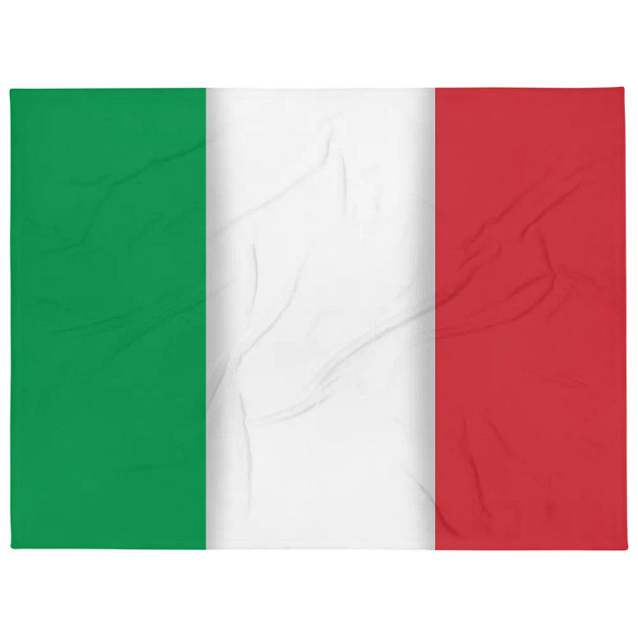 Green White Red Flag Colored Throw Blanket product image (1)